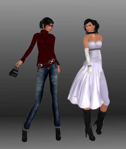 Click to see larger version of Outfits 1 and 2