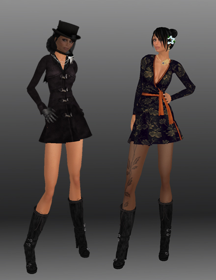 Click to see larger version of Outfits 3 and 4